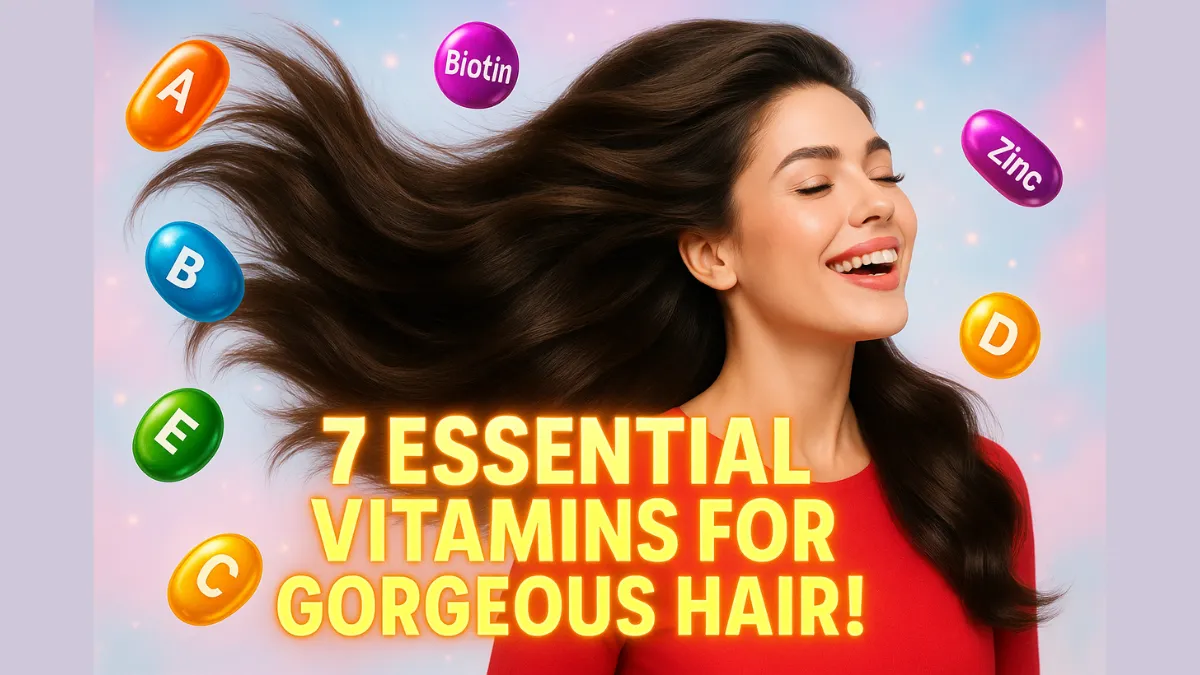 7 Essential Vitamins to Support Healthy Hair Growth