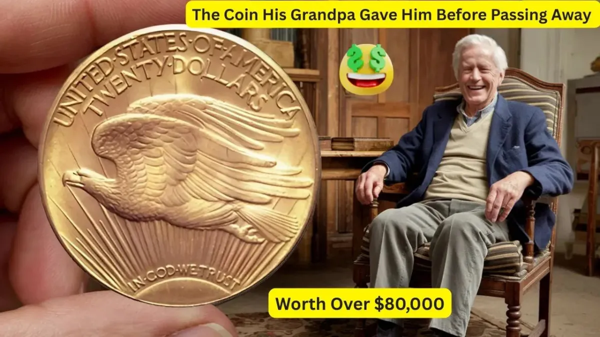 The Coin His Grandpa Gave Him Before Passing Away Was Worth Over $80,000