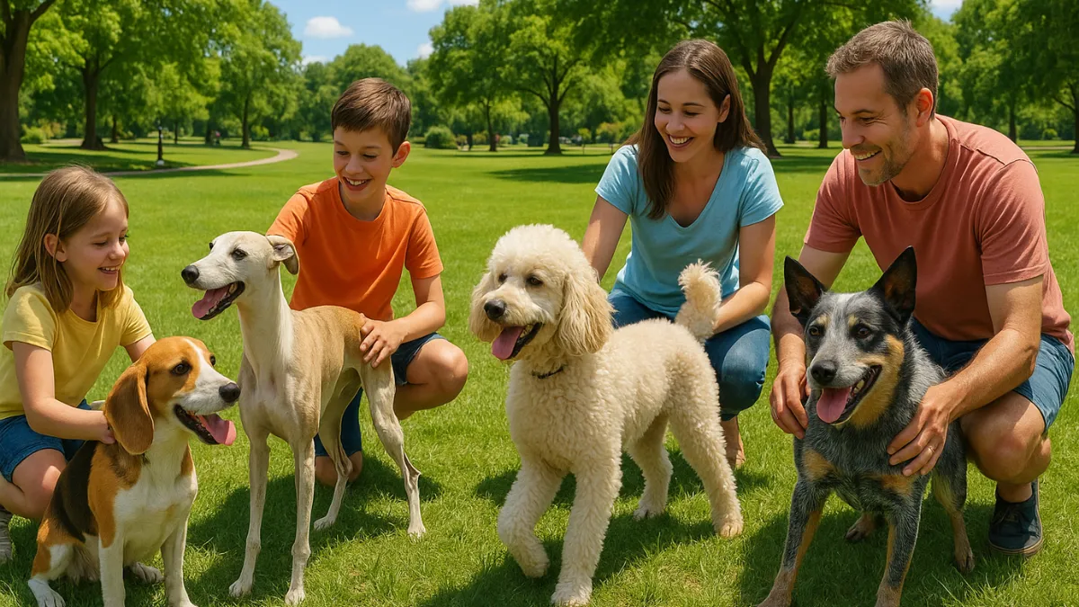 4 Healthiest Dog Breeds for Families You Can Adopt Today