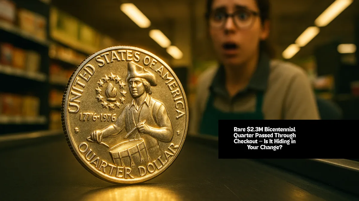 Rare $2.3M Bicentennial Quarter Passed Through Checkout — Is It Hiding in Your Change?