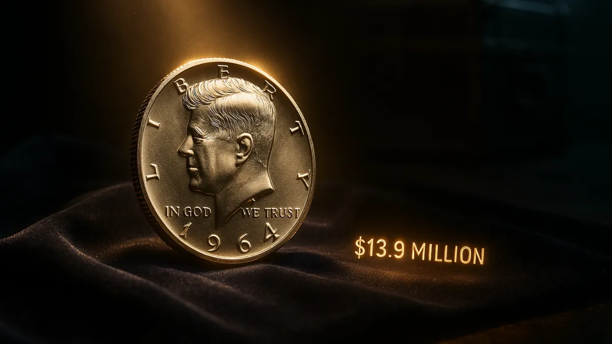 Rare Kennedy Half Dollar Valued at $13.9 Million Might Still Be Out There