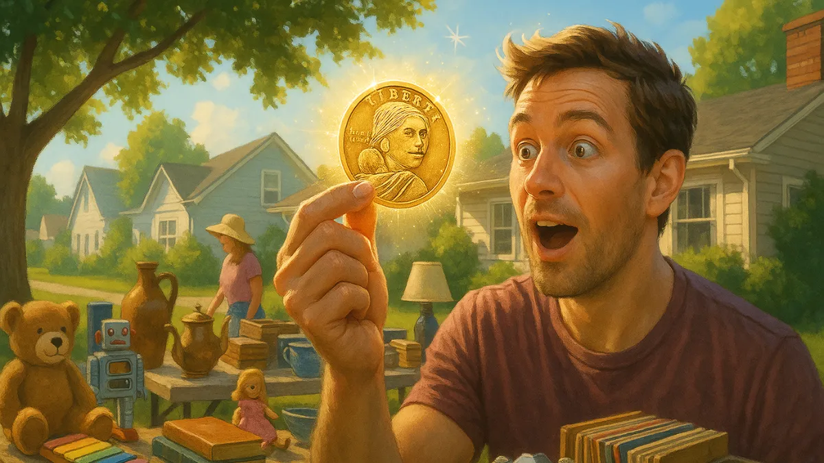 Modern Treasure at a Yard Sale: The $7.5 Million Sacagawea Dollar