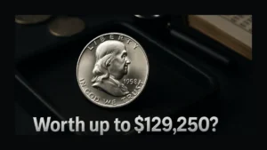 This 1958 Half Dollar Could Be Worth Up to $129,250 – Check If You Have One!