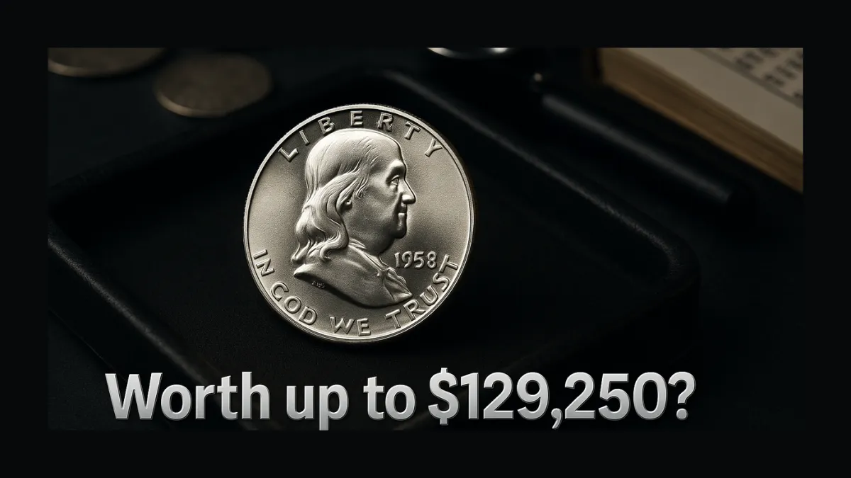 This 1958 Half Dollar Could Be Worth Up to $129,250 – Check If You Have One!