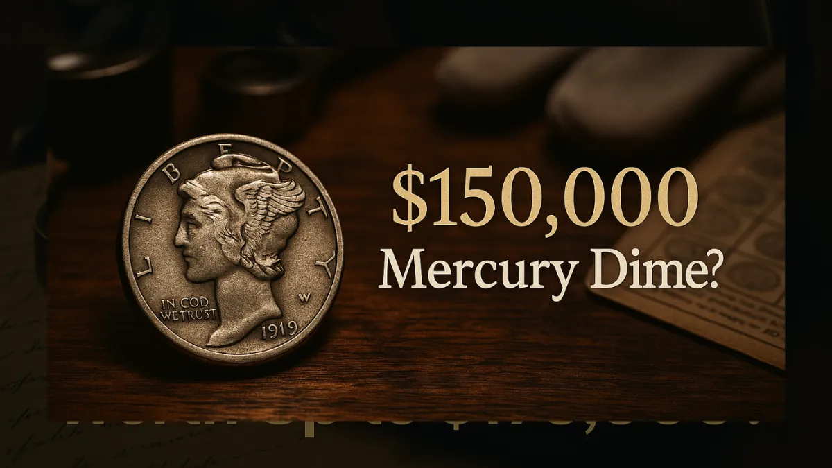 1919 Mercury Dime Values Soaring – See If You’re Holding a $150,000 Coin!