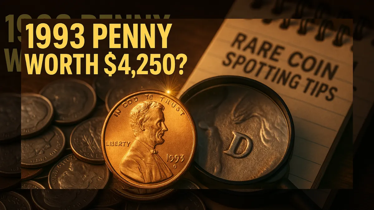 1993 Penny Worth Up to $4,250? Discover How to Spot These Rare Coins and Maximize Their Value!