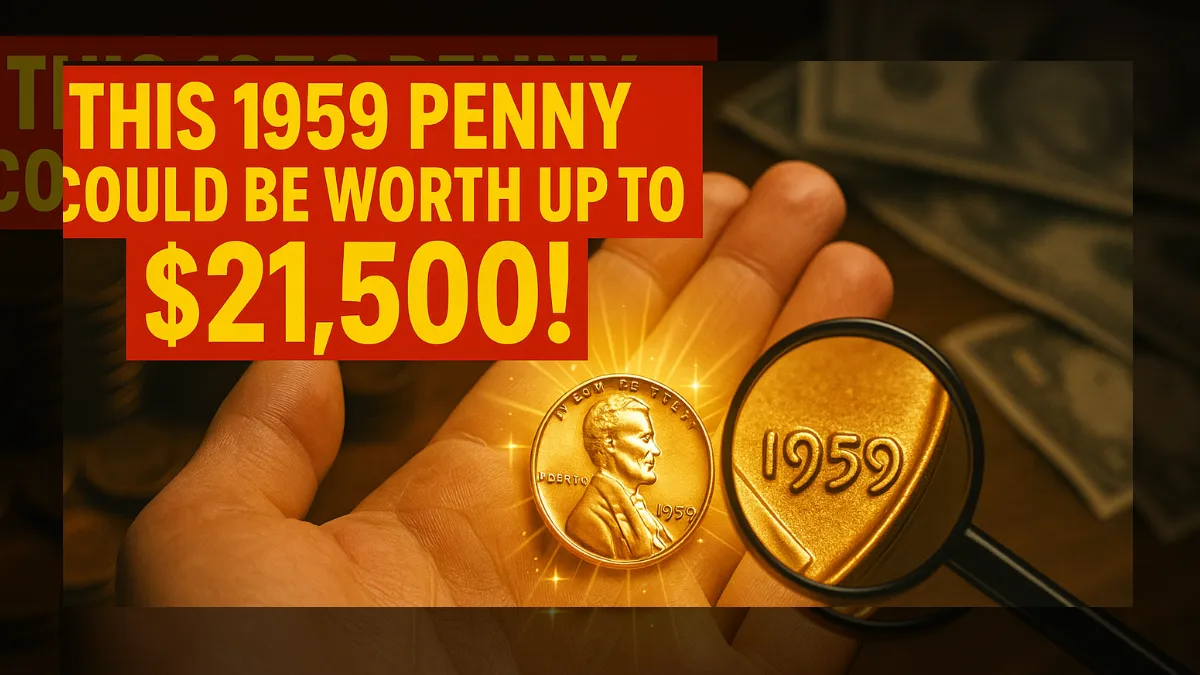 This 1959 Penny Could Be Worth Up to $21,500 — Check Your Pocket Change Now!