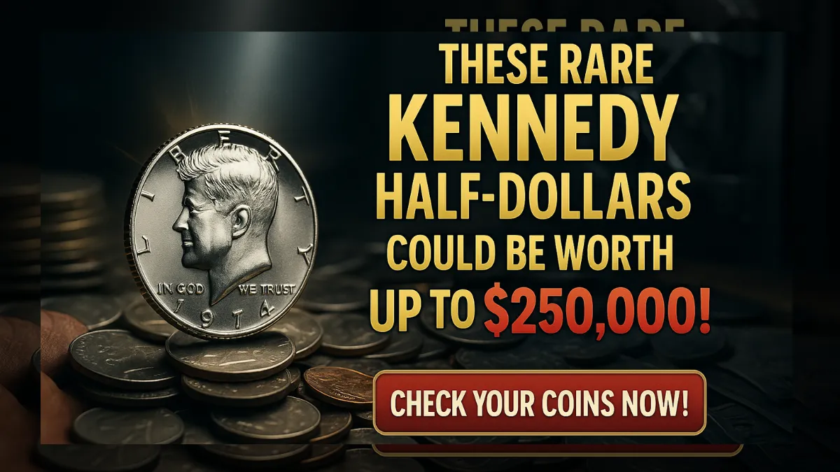 These Rare Kennedy Half-Dollars Could Be Worth Up to $250,000 — Check Your Coins Now!