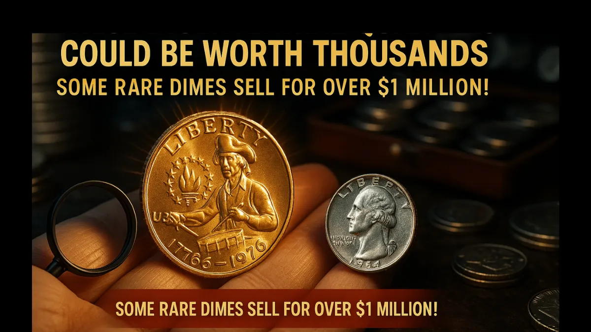 These Bicentennial Quarters Could Be Worth Thousands—Some Rare Dimes Sell for Over $1 Million!