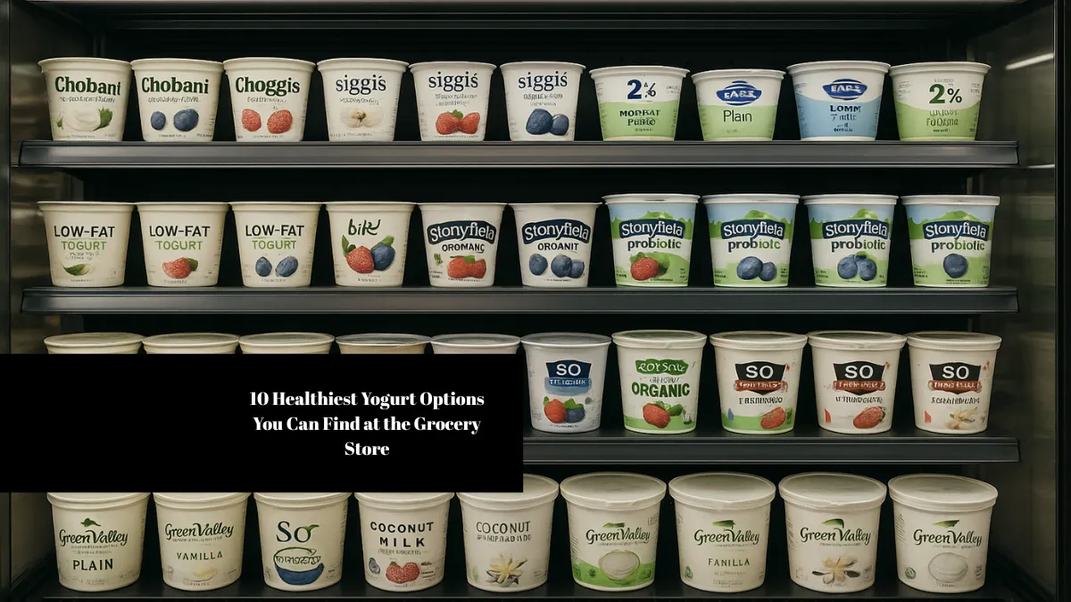 10 Healthiest Yogurt Options You Can Find at the Grocery Store