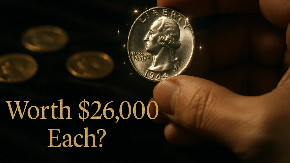 9 Rare Washington Quarters Worth $26,000 Each— Are You Holding One?